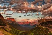 Peter Shinyeda Photography  Dramatic Sunset near Logan Pass, Glacier National Park, Montana : Montana, Glacier_NP, Logan_Pass, Sunset