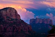 Peter Shinyeda Photography  Dramtic Monsoon Clouds, Sedona, Arizona : Arizona, Sedona, Courthouse_Butte