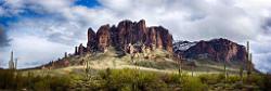 Peter Shinyeda Photography  Snow on Superstition Mountain, near Phoenix, Arizona : Arizona, Superstition_Mt