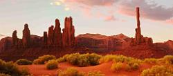 Peter Shinyeda Photography  Totem Pole Sunrise, Monument Valley, Arizona : Arizona, Monument_Valley, Totem_Pole, Sunrise
