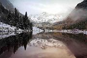 Peter Shinyeda Photography  Maroon Bells Morning Fog, Aspen, Colorado : Colorado, Maroon_Bells