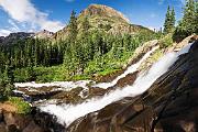Peter Shinyeda Photography  Twin Falls, Yankee Boy Basin, Colorado : Colorado, Yankee_Boy_Basin, Twin_Falls