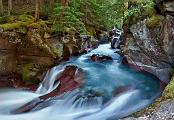 Peter Shinyeda Photography  Avalanche Gorge, Glacier National Park, Montana : Montana, Glacier_NP, Avalanche_Gorge