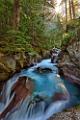Peter Shinyeda Photography  Avalanche Gorge Sunburst, Glacier National Park, Montana : Montana, Glacier_NP, Avalanche_Gorge, Sunrise