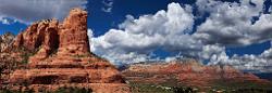 Peter Shinyeda Photography  Coffee Pot Rock and Wilson Mountain in the background : Arizona, Sedona, Coffee_Pot
