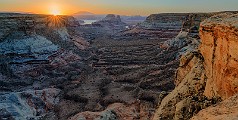 Sunrise ove Alstrom Point  Sunrise; Alstrom Point : Sunrise, Alstrom Point