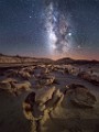 Night Skies  Bisti Badlands, NM : Milky Way, Night Skies