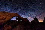 Joshua Tree National Park  Rock Arch Milky Way, Joshua Tree,