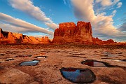 Moab, Utah : Arches National Park, Moab, Night Sky