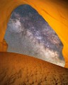 Photography Art Series : Great Chamber, Milky Way, Ut