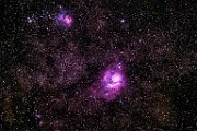 Lagoon and Trifid Nebula  Picture saved with settings embedded.