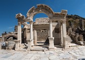 Turkey  Izmir Turkey, Artist Simon Kozhin Ephesus. Temple of Hadrian : Izmir Turkey, Artist Simon Kozhin Ephesus. Temple of Hadrian