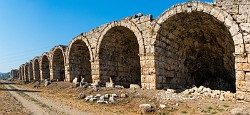 Turkey  Perge ancient city stadium : Antalya Turkey : Perge ancient city stadium : Antalya Turkey